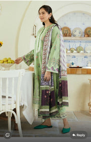 Zara Coco - Winter 3PC  Linen | CODE 7001