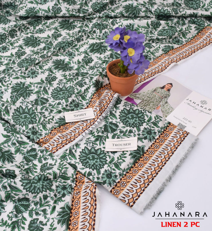Jhanara Linen 2pc Winter |  CODE PL-1