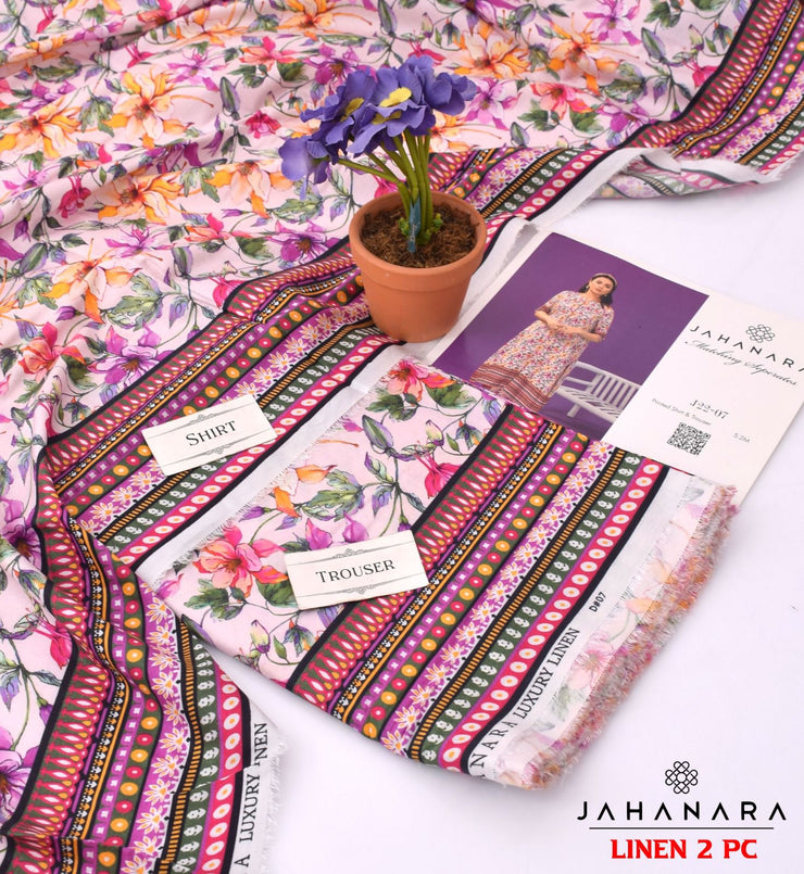 Jhanara Linen 2pc Winter |  CODE PL-1