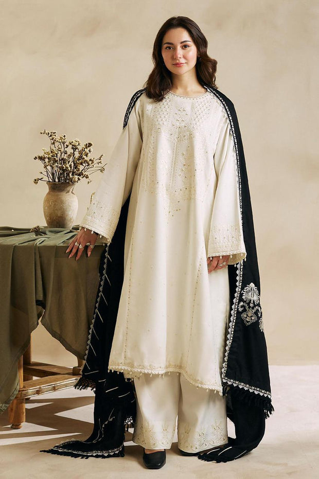 Zara Shahjahan Winter-3Pc | Code 5009