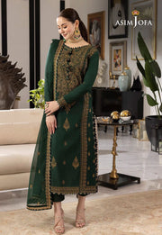Asim Jofa – 3pc Winter Suit | Code 800